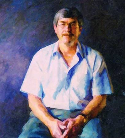 Custom Order #AK-K08, Oil on Canvas, Custom Painting of The Person You Love, For 1 Person of Customer's Choice, Style: Photo-Realism, with Signature Text 