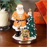 Tennessee Volunteers Tree Top Santa Figurine