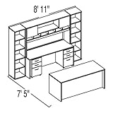 Bush Series C / Corsa Medium Cherry Configuration 38 - Layout for 7
