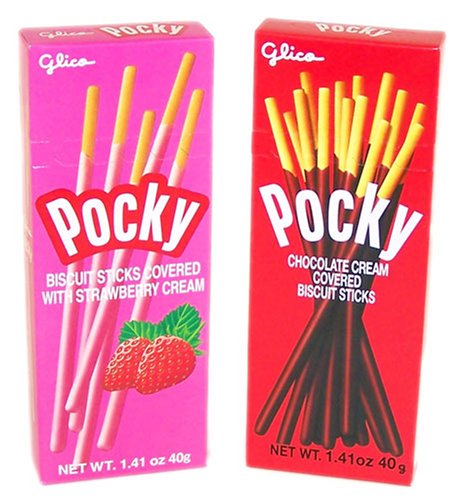 Glico Pocky 1.41 Oz Party Time Package (20 Boxes) by Glico
