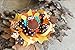 Thanksgiving Turkey Hair Clip for Girls Alligator Girl Fall Ribbon