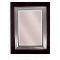 Stuart Square Mirror in Silver