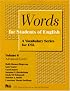 Words for Students of English : A Vocabulary Series for ESL, Vol. 6 (Pitt Series in English As a Second Language)