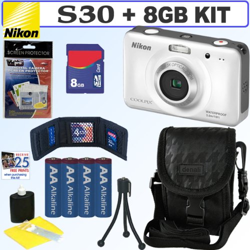 black friday price Nikon S30 WHITE KIT1