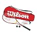Wilson Squashset Squash Starter Kit, rot