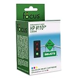 Focus Remanufactured HP 110 CB304 Tri-Color Inkjet Cartridge