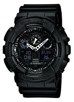 Casio - Ga-100-1a1er - G-shock - Montre Homme - Quartz Analogique Et Digitale - Cadran Noir - Bracelet En Rsine Noir from Casio