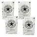 Dallas Cowboys NFL 4pc Square Shot Glass Set