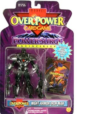 Night Armor Iron Man Marvel Overpower Power Surge Action Figure