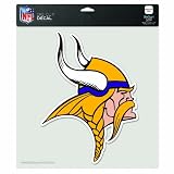 NFL Minnesota Vikings 8-by-8 Inch Diecut Colored Decal