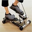 Gaiam Mini Stepper With Resistance Cords plus Bonus Walking Fit CD