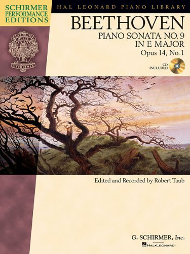 PIANO SONATA NO. 9 IN E MAJOR  OP. 14  NO. 1 BK/CD SCHIRMER PERFORMANCE EDITION (Schirmer Performance Editions)