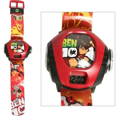 51dkzIxkRoL Ben 10 Digital Projection Watch   RED