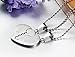 VNOX Customize Couple Jewelry Stainless Steel I Love You Heart Key Matching Pendant Couple Bracelet