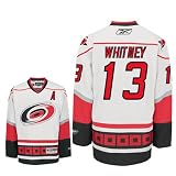 WHITNEY #13 Carolina Hurricanes RBK Premier NHL Hockey Jersey by Reebok (NHLPA Certified Custom Sewn Authentic Twill)