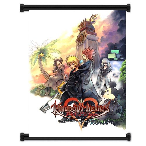 Kingdom Hearts 358 2 Days Game Fabric Wall Scroll Poster 16