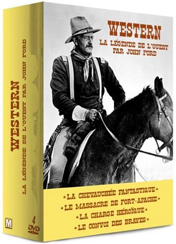 Coffret Western : La légende de l'Ouest par John Ford - 4 DVD : La Chevauchée fantastique / Le Massacre de Fort Apache / La Charge héroïque / Le Convoi des braves