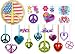 70's Groovy Theme Party Supplies - Balloon and Favors
