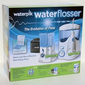 Waterpik Waterflosser Ultra And Waterpik Cordless Plus Combo Pack Includes 12 Accessory Tips & Travel Case