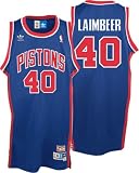 adidas Detroit Pistons Bill Laimbeer Soul Swingman Road Jersey