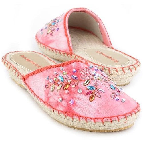 Rampage Kathryn Pink mules from Rampage