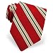 Desert Storm Veterans Stripe Extra long tie by Brent Morgan - Red Silk