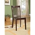 Cherry Finish Solid Wood Dining Room - Kitchen Side Chair