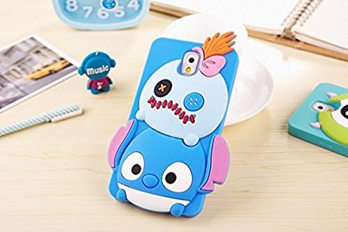 Note 3 Case, 3D Cute Cartoon Animal Soft Silicone Gel Back Case Cover for Samsung Galaxy Note 3 N9000 (Stitch)