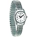 Low Vision Watch: Womens White Face and Exp Band