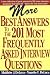 More Best Answers to the 201 Most Frequently Asked Interview Questions