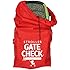 J.L. Childress Gate Check Bag For Standard and Double Strollers, Red