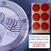Clear Tax Disc Holder Fixing Pads