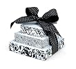 Lady Jayne Ltd. Tower of Notes, Black & White (Pack of 2)