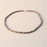 Urban Boundaries - Urban Boundaries Dark Polish & Flat Wood Symetrical Necklace (18", Metal Closure)