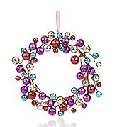 Multicoloured Bauble Wreath - 'Tis the Season Range