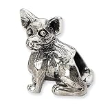 Jewelry Mountain Sterling Silver Chihuahua Charm Bead Fits Pandora Chamilia Biagi Bracelet
