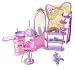 Mattel - N5030 - Accessoire Poupée - Barbie - Salon de coiffure Raiponce