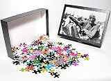 Photo Jigsaw Puzzle of CAR RACE, 1920. Cannon Ball Baker at the wheel of his Templar car, from Granger Art on Demand