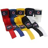 Boxing Hand Wraps. AIBA competition lengths 4.5 metres and 2.5 metres
