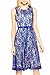 Womens Fashion Sleeveless Lace Fit Flare Sweatheart Bow Dress (Plus Size) USA
