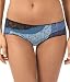  : OnGossamer Basal Art Stretch Lace Boyshorts Panty