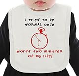 I tried to be normal once ネクタイを有する有機ビブ Medium