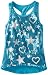 One Step Up Girls 7-16 Sequin Tank With Multi Icon Print