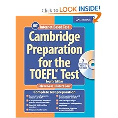 Cambridge Preparation for the TOEFL Test (Book & CD-ROM)