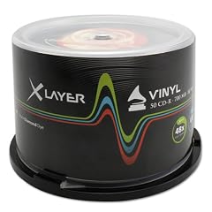 CD-R 80 XLayer 48x Black Vinyl 50er Cakebox