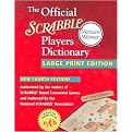 The Official Scrabble Players Dictionary (Large Print) (Paperback)