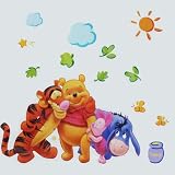 from Disney WINNIE THE POOH Childrens Bedroom Nursery Wall Stickers (Model TSS-1068)