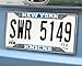 FANMATS NBA New York Knicks Chrome License Plate Frame