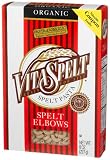 VitaSpelt Organic Elbows Pasta dAbruzzo, 8-Ounce Boxes (Pack of 12)