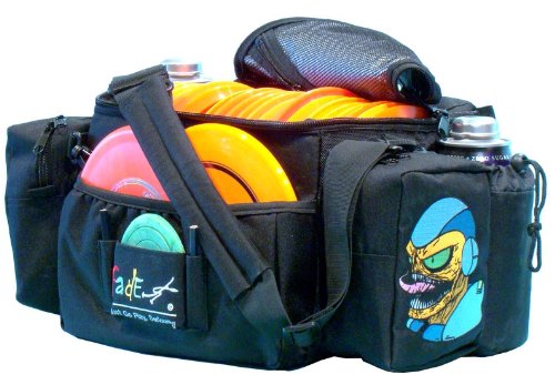 Fade Gear Tourney Disc Golf Bag BLACK - Reptilian Overlords